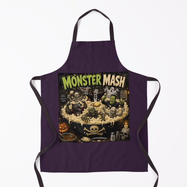 Item preview, Monster Mash Funny Halloween Food Horror Humour designed and sold by Hornace88studio.