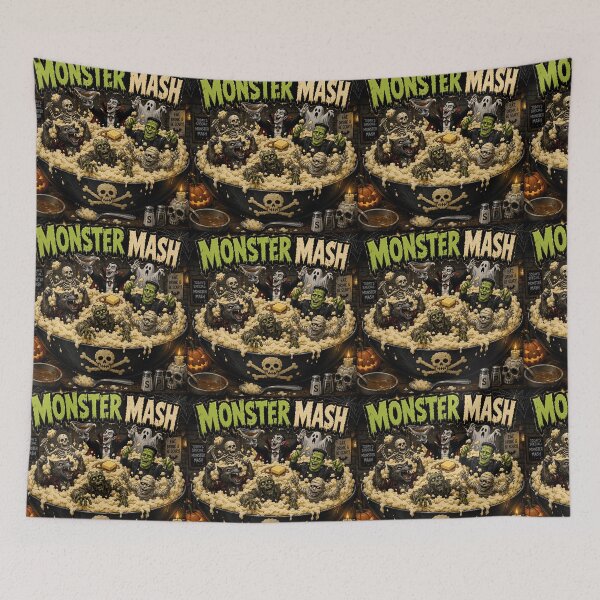Item preview, Monster Mash Funny Halloween Food Horror Humour designed and sold by Hornace88studio.