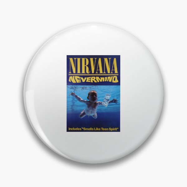 Item preview, nirvana nevermind inspired grunge rock music retro 90s designed and sold by HaLeTu9.