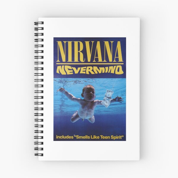 Item preview, nirvana nevermind inspired grunge rock music retro 90s designed and sold by HaLeTu9.