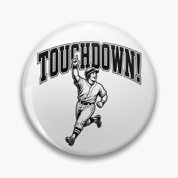 Item preview, Touchdown Baseball Home Run Football Funny Baseball Gear designed and sold by DynamicDesign.