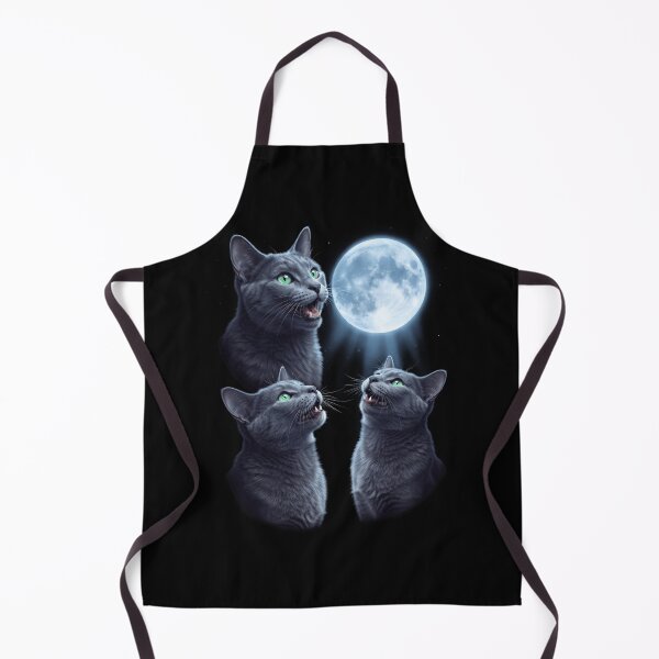Artikelvorschau, Korat Howling Moon Art Katzenliebhaber entworfen und verkauft von dian-rody-crest.
