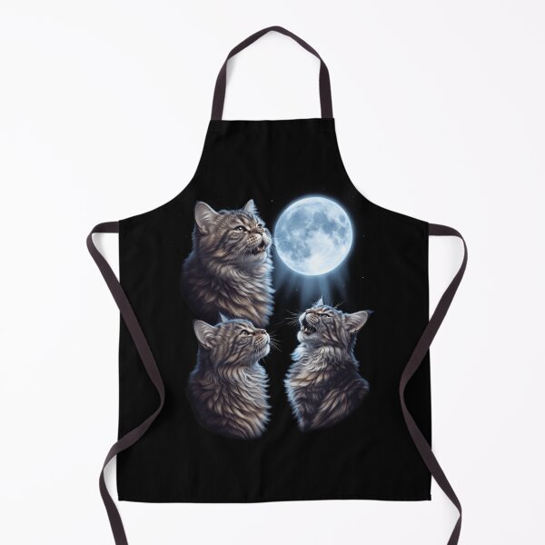 Item preview, Manx Howling Moon Art Cat Kitten Lover designed and sold by dian-rody-crest.
