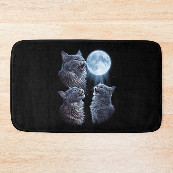 Item preview, Nebelung Howling Moon Art Cat Kitten Lover designed and sold by dian-rody-crest.