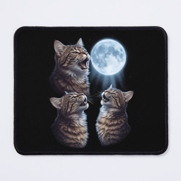 Item preview, Pixiebob Howling Moon Art Cat Kitten Lover designed and sold by dian-rody-crest.