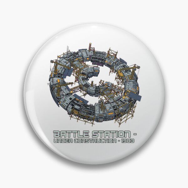 Item preview, Battle Station - Under Construction designed and sold by GeeklyShirts.