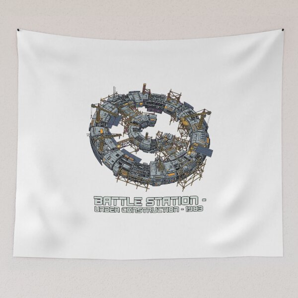 Item preview, Battle Station - Under Construction designed and sold by GeeklyShirts.