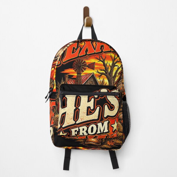 Item preview, Hes From Texas I Can Tell Halloween Pumpkin Horror (3) designed and sold by DaveBevitt.
