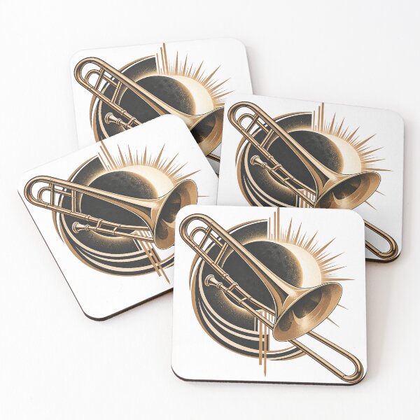 Item preview, Horn Eclipse Jazz Music Art designed and sold by S06PMarketing.