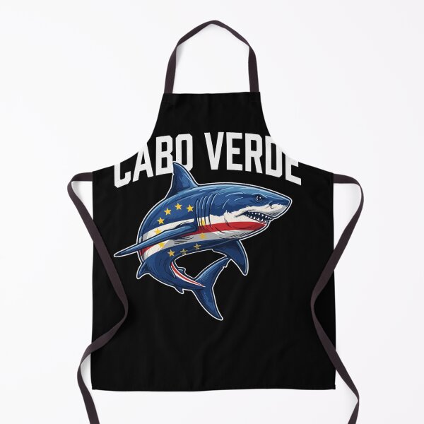 Item preview, Cabo Verde Flag Shark Tee Women Men Kids Cape Cabo Verdeans designed and sold by MarlaMaloneShop.
