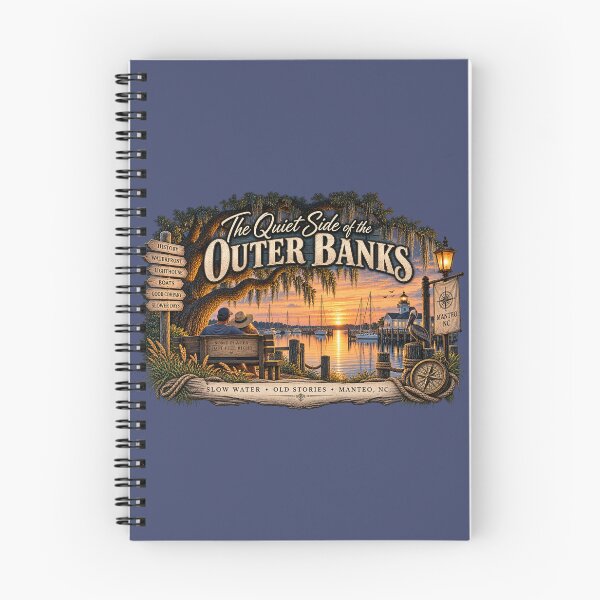 Item preview, Quiet Side of the Outer Banks designed and sold by The Coastal Route.