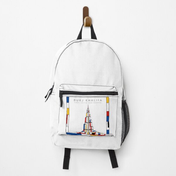 Item preview, Burj Khalifa Mondrian Style Poster 3D designed and sold by CMYKStudio.