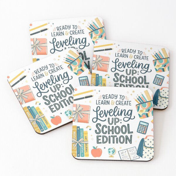 Item preview, Leveling Up School Edition - Ready to Learn & Create designed and sold by StickersArcoiris.