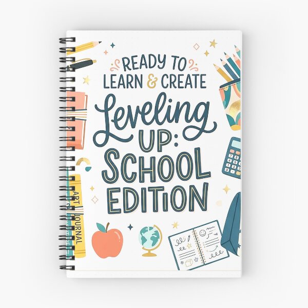 Item preview, Leveling Up School Edition - Ready to Learn & Create designed and sold by StickersArcoiris.