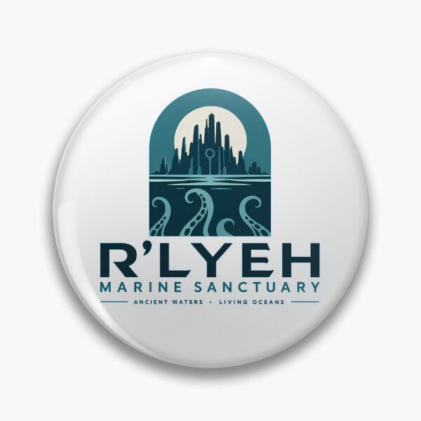Item preview, R'lyeh Marine Sanctuary | Lovecraftian Ocean & Eldritch Sea Design designed and sold by Extravanganzza.