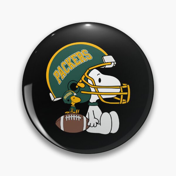 Item preview, Snoopy And Woodstock Green Bay Packers designed and sold by Felishing Yupex.