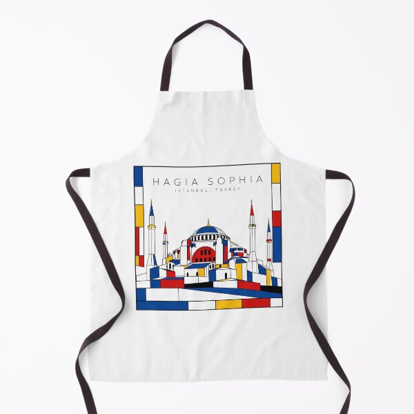 Item preview, Póster 3D de Santa Sofía al estilo Mondrian designed and sold by CMYKStudio.