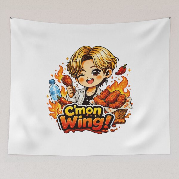 Item preview, Cute Chibi Anime Character Fried Chicken Foodie Art designed and sold by DarnickSaarang.