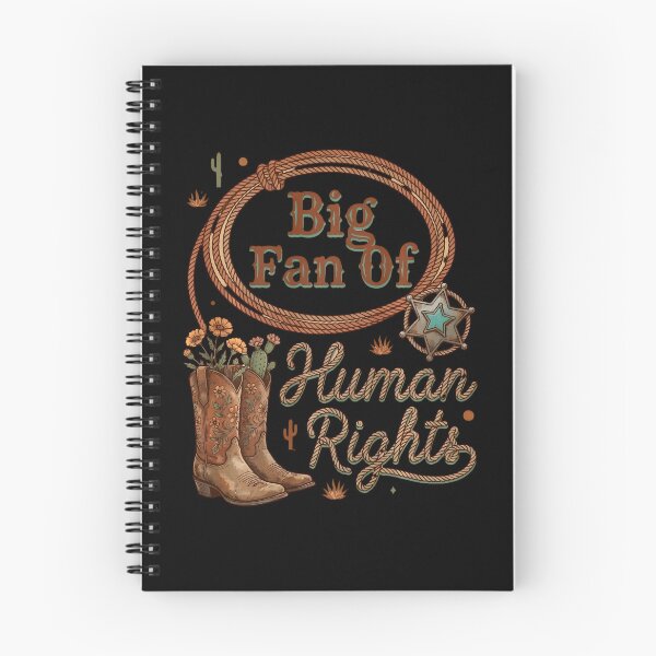 Item preview, Big Fan of Human Rights Western Retro Cowboy Boot Women designed and sold by ROUFTOOP.