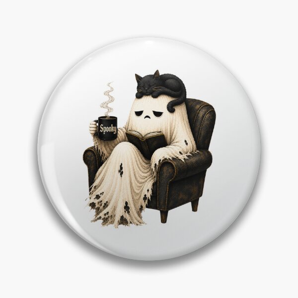 Item preview, Cute Ghost Reading Book designed and sold by CharmiA Fox.