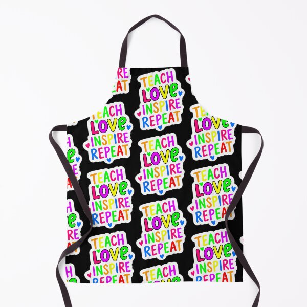 Item preview, teach love inspire school repeat rainbow love  designed and sold by OCD_JESSICA.
