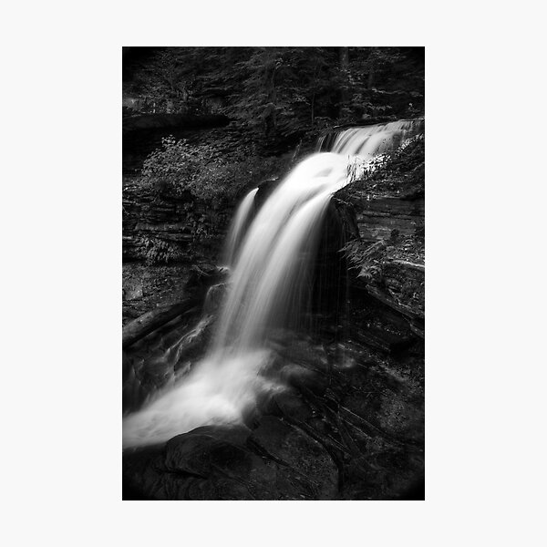 Shawnee Falls (up close) Photographic Print