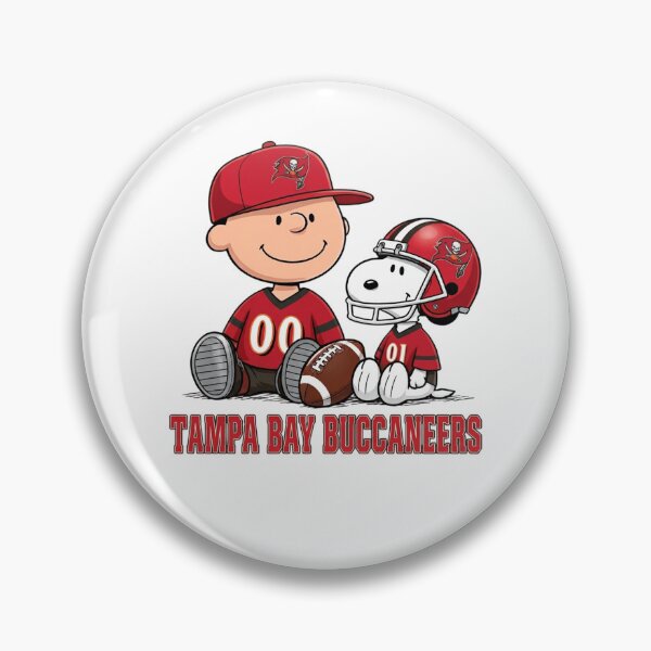 Item preview, Snoopy And Charlie Brown Tampa Bay Buccaneers Football Fan designed and sold by CaneufeyCip.