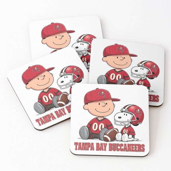 Item preview, Snoopy And Charlie Brown Tampa Bay Buccaneers Football Fan designed and sold by CaneufeyCip.