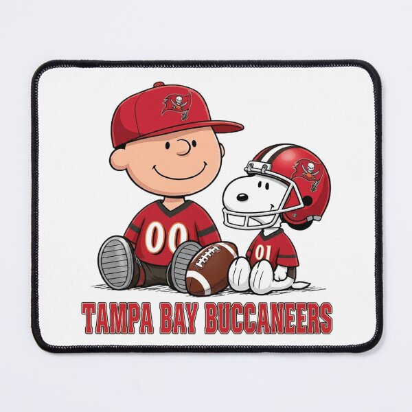 Item preview, Snoopy And Charlie Brown Tampa Bay Buccaneers Football Fan designed and sold by CaneufeyCip.