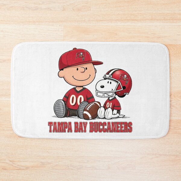 Item preview, Snoopy And Charlie Brown Tampa Bay Buccaneers Football Fan designed and sold by CaneufeyCip.