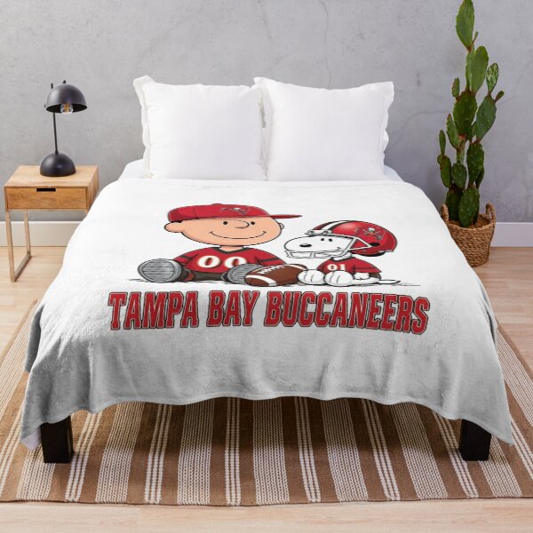 Item preview, Snoopy And Charlie Brown Tampa Bay Buccaneers Football Fan designed and sold by CaneufeyCip.