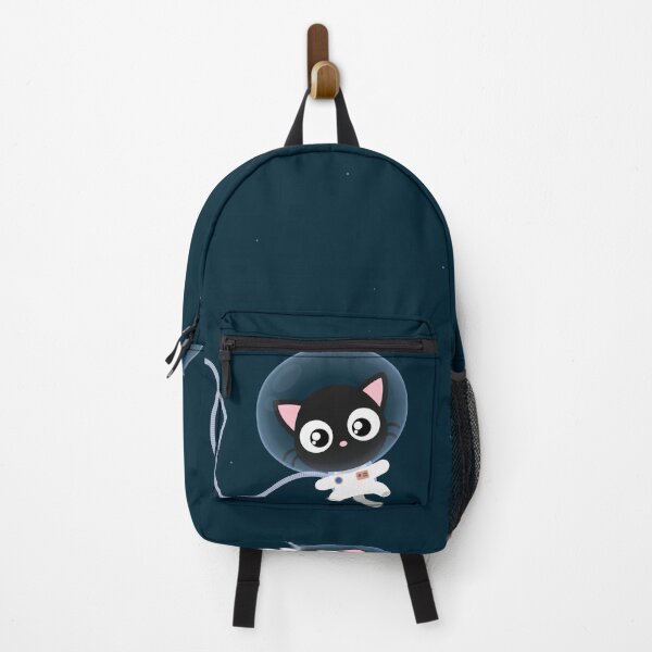 Item preview, Astronaut Cat Floating in Space designed and sold by alvaromontoro.