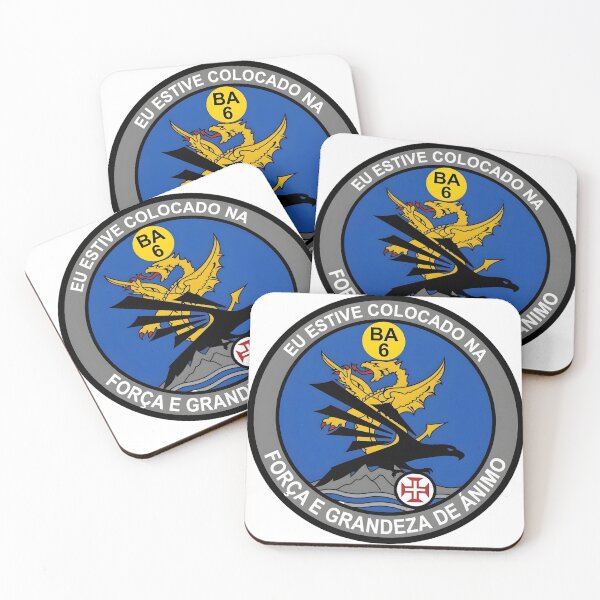 Item preview, Portuguese Air Force Base No. 6 Montijo Commemorative Patch designed and sold by CharlieDesings.