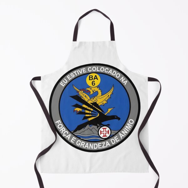 Item preview, Portuguese Air Force Base No. 6 Montijo Commemorative Patch designed and sold by CharlieDesings.