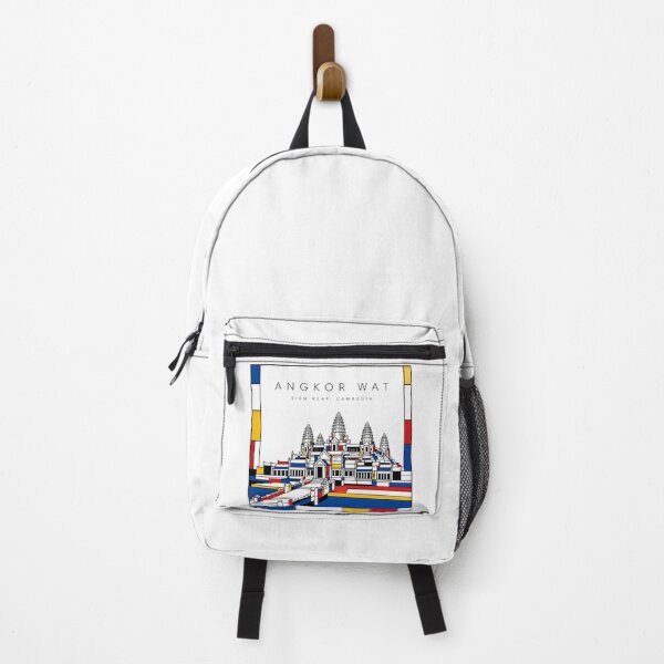 Item preview, Póster estilo Angkor Wat Mondrian 3D designed and sold by CMYKStudio.