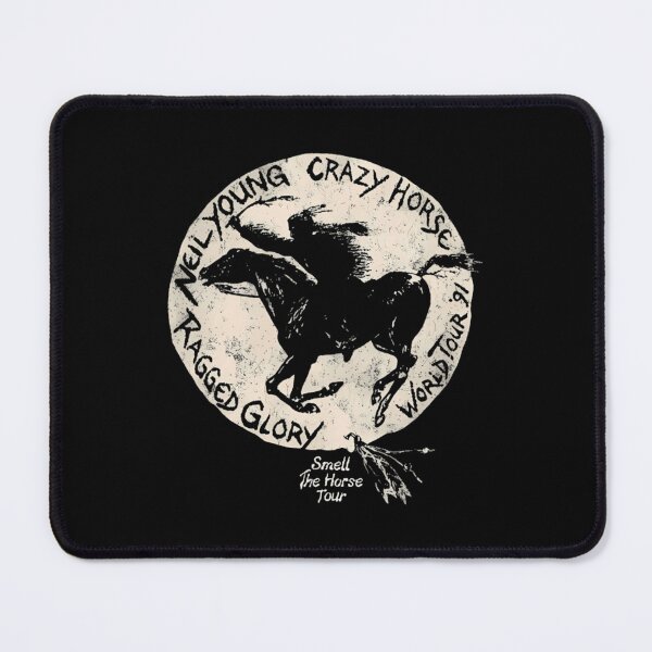 Item preview, neil young crazy horse world tour tragged glory designed and sold by ChristopherMos5.