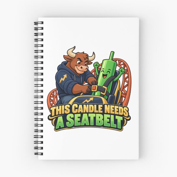 Item preview, This Candle Needs a Seatbelt Funny Bull Trader designed and sold by Bikivuno.