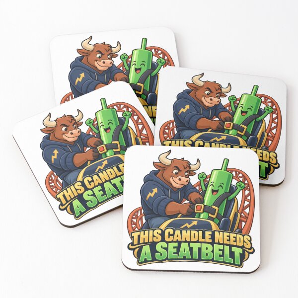 Item preview, This Candle Needs a Seatbelt Funny Bull Trader designed and sold by Bikivuno.