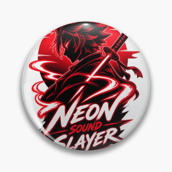 Item preview, Neon Sound Slayer Vibrant Retro Music Design with Futuristic Glow designed and sold by wafflemememaker.