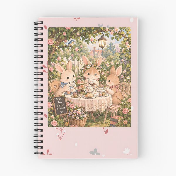 Item preview, Bunny Tea Party – Cute Rabbit Design designed and sold by KWW SHOP.