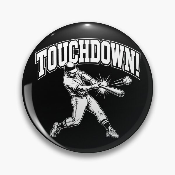 Item preview, Touchdown Baseball Home Run Football Funny Baseball Gear designed and sold by DynamicDesign.