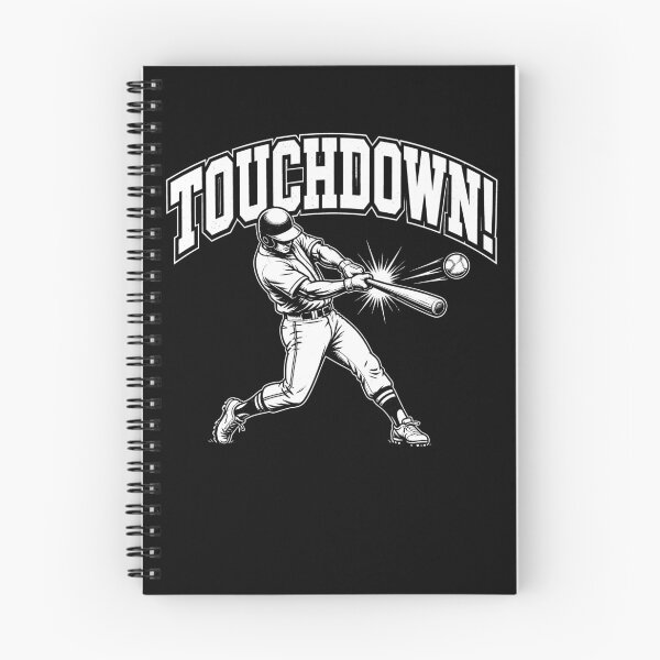 Item preview, Touchdown Baseball Home Run Football Funny Baseball Gear designed and sold by DynamicDesign.