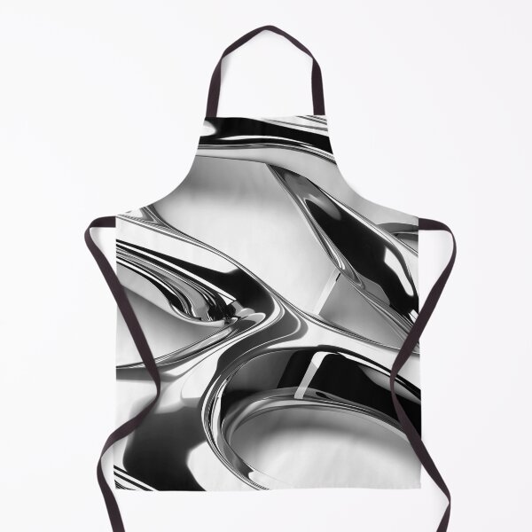 Item preview, Silvery Hues (Faux) Metallic Abstract High Gloss Design designed and sold by DEC02.