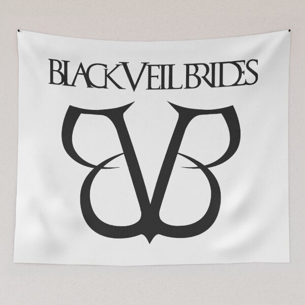 Item preview, Gothic Metalcore White Graphic__Bláck Véil Brides__>< designed and sold by MoosicMerch.