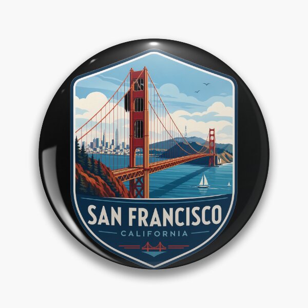 Item preview, San Francisco Golden Gate Bridge Travel Nature Landscape designed and sold by FrontierCosmic.