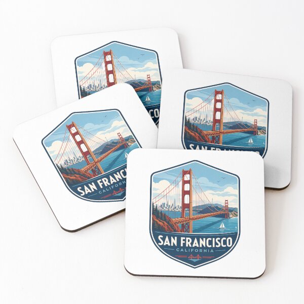Item preview, San Francisco Golden Gate Bridge Travel Nature Landscape designed and sold by FrontierCosmic.