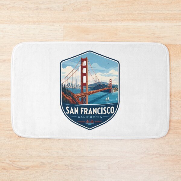Item preview, San Francisco Golden Gate Bridge Travel Nature Landscape designed and sold by FrontierCosmic.