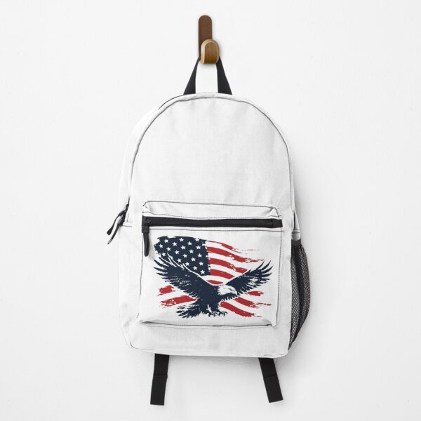 Item preview, Vintage Distressed American Flag Eagle | Retro Patriotic designed and sold by Marshallamoakohene.