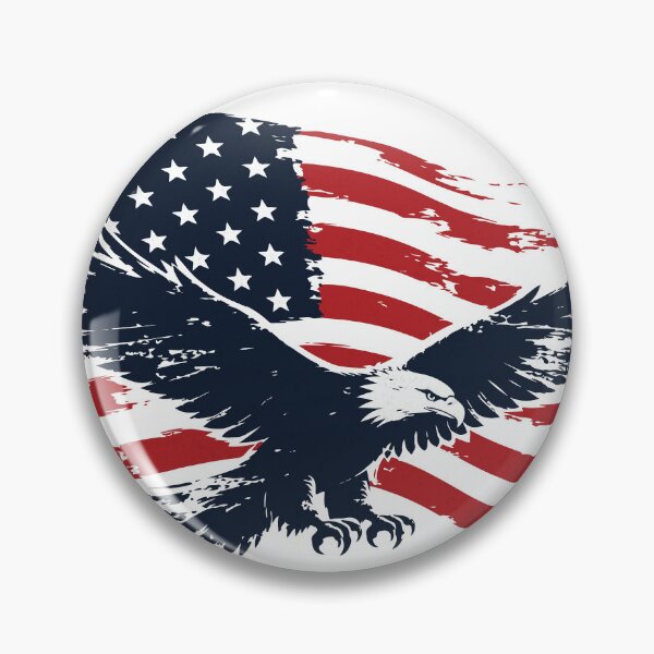 Item preview, Vintage Distressed American Flag Eagle | Retro Patriotic  designed and sold by Marshallamoakohene.