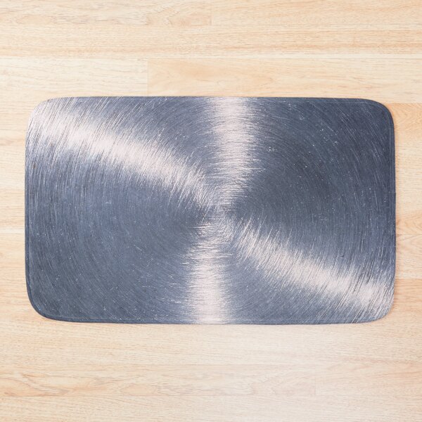 Item preview, (Faux) Silver Metallic Stainless Steel Hues Pattern designed and sold by DEC02.